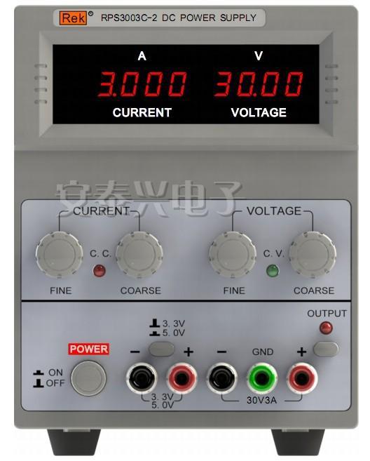 美瑞克RPS3003C-2数显直流稳压测试仪 单路可调30V