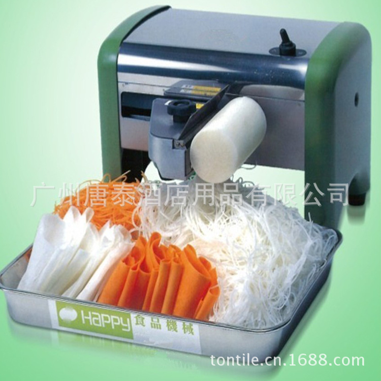 唐泰供应 幸福牌果蔬加工设备 HNK-25 自动剥片 剥丝机