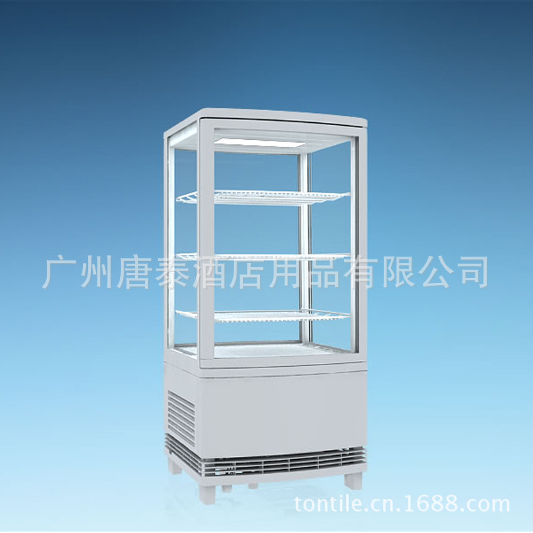 唐泰供应新款展示柜RT-68L台式饮料冷藏展示柜饮料柜