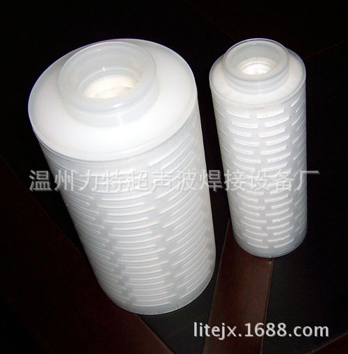 新乡市折叠滤芯端盖焊接机，超声波滤芯焊接机，新乡滤芯焊接机