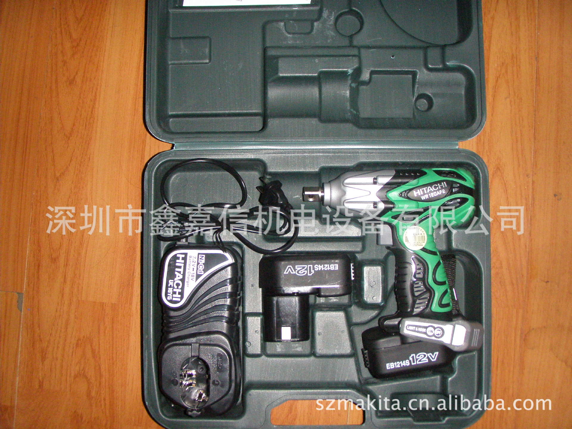 现货批发日本 日立hitachi 充电冲击扳手 WR12DAF2