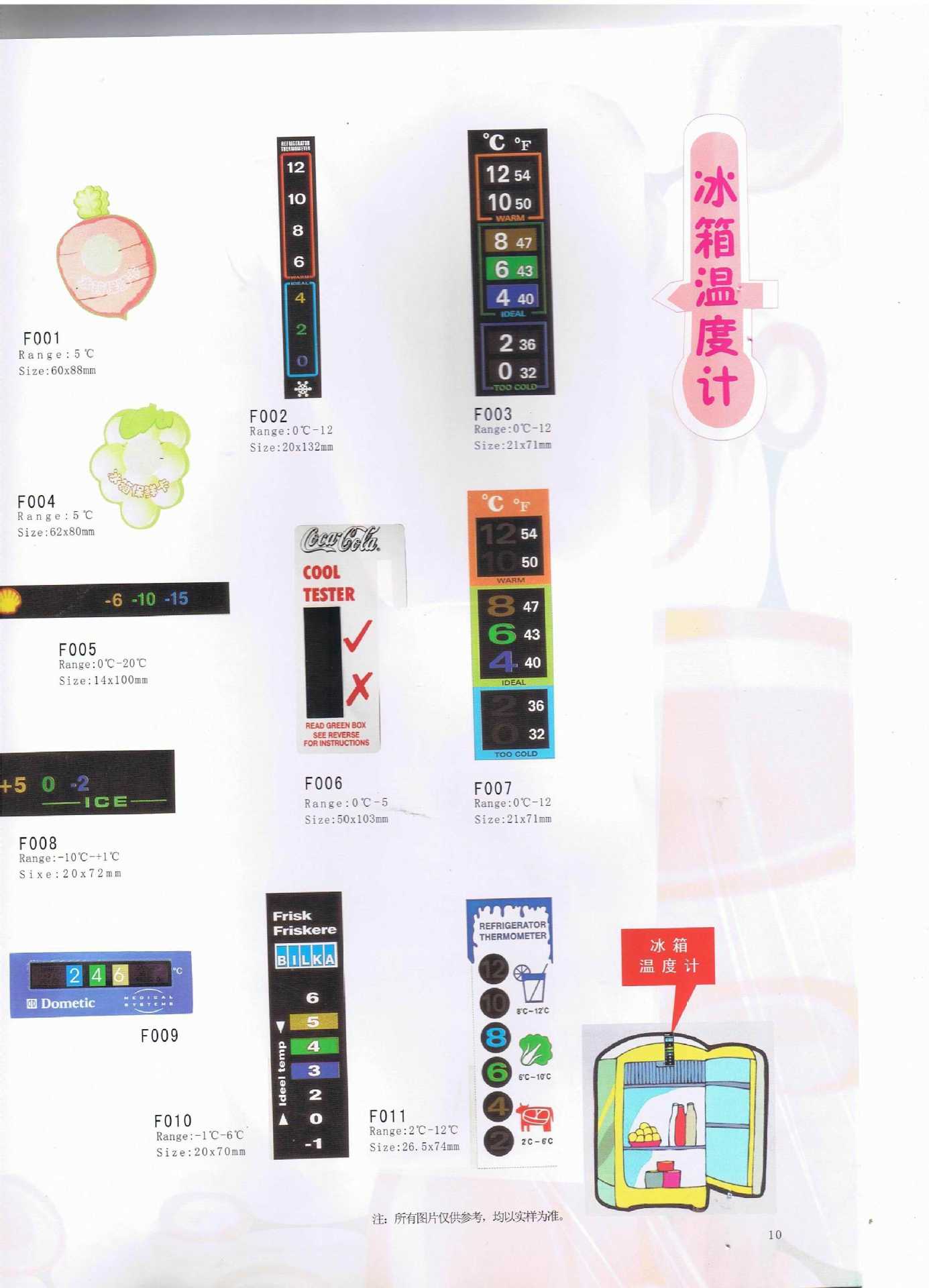 低价生产测温纸，示温贴，示温片，示温蜡片