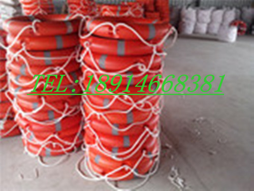 2.5KG聚乙烯救生圈 塑料救生圈 船检泳池救生圈