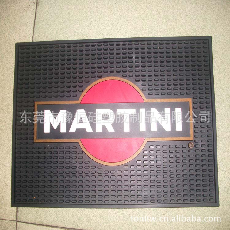 martini 酒吧垫.pvc吧台垫.软胶酒吧垫