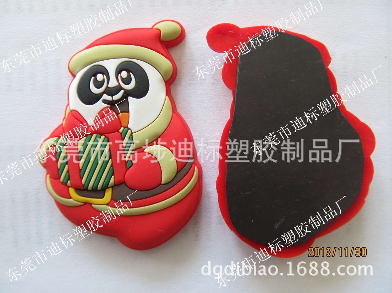 Diverse cartoon magnetic fridge magnet PVC from soft rubber