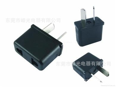9623 澳式插头转圆扁插座 澳式转换插座 欧美器 国标八字插头