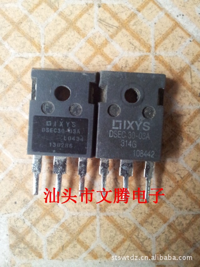 批发拆机原字DSEC30-03A快恢复二极管 质量保证 测好发货