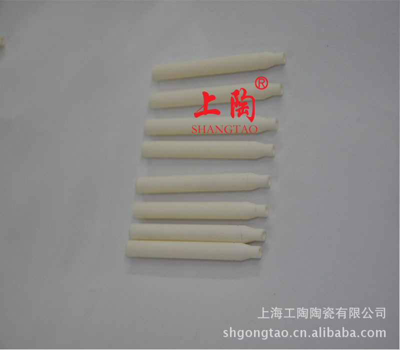 厂家供应 99% 99.5% 氧化铝陶瓷管，刚玉管，陶瓷棒