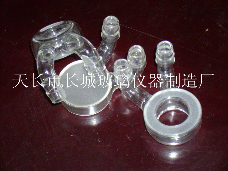 定制玻璃激光水冷套管，激光相关玻璃配件