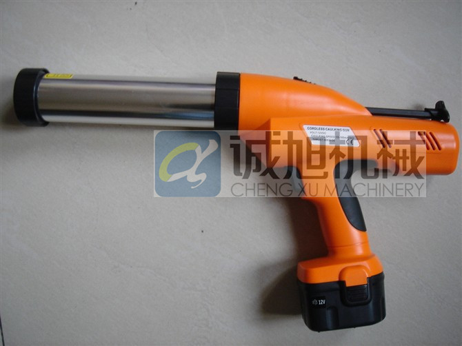 电动硅胶枪 玻璃胶枪 打胶枪 充电式玻璃胶枪300ml