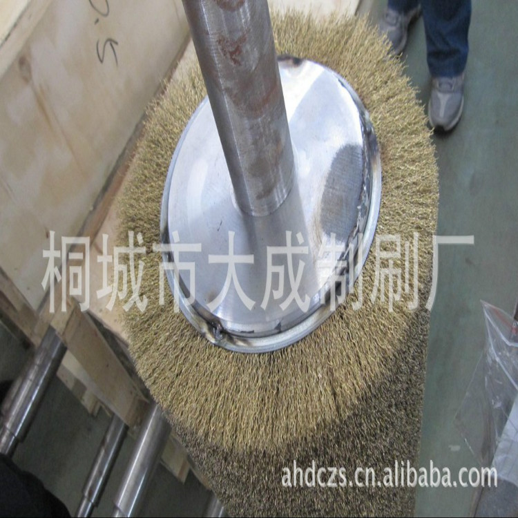 诚信供应表面除去漆锈污耐磨耐腐蚀刷辊 高温研磨辊毛刷