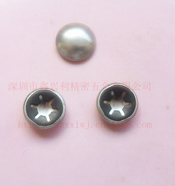 戴帽轴承夹 翻边定位介子 梅花夹 深圳厂家供应