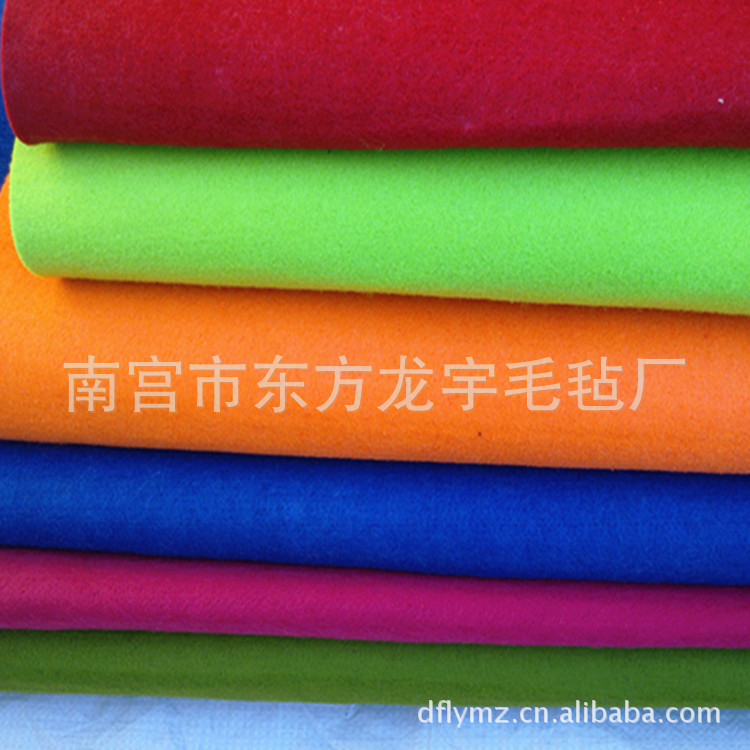 供应毛毡 涤纶化纤毛毡 马鞍垫毛毡 马鞍子用彩色毛毡