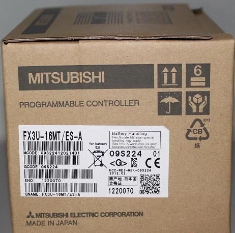 三菱PLC主机FX3U-16MT-ES-A