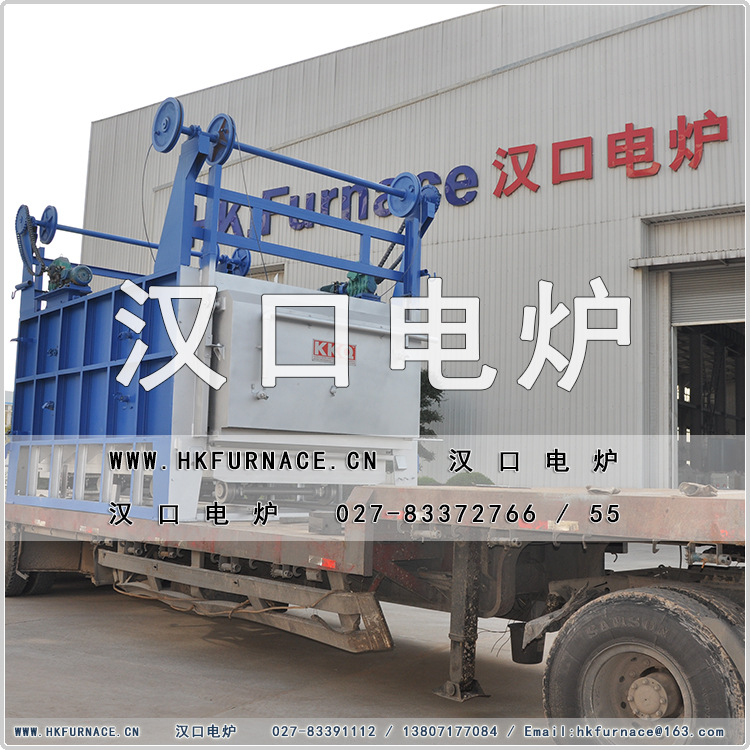双门台车炉，双门双台车式电阻炉，连续型工业炉-汉口电炉