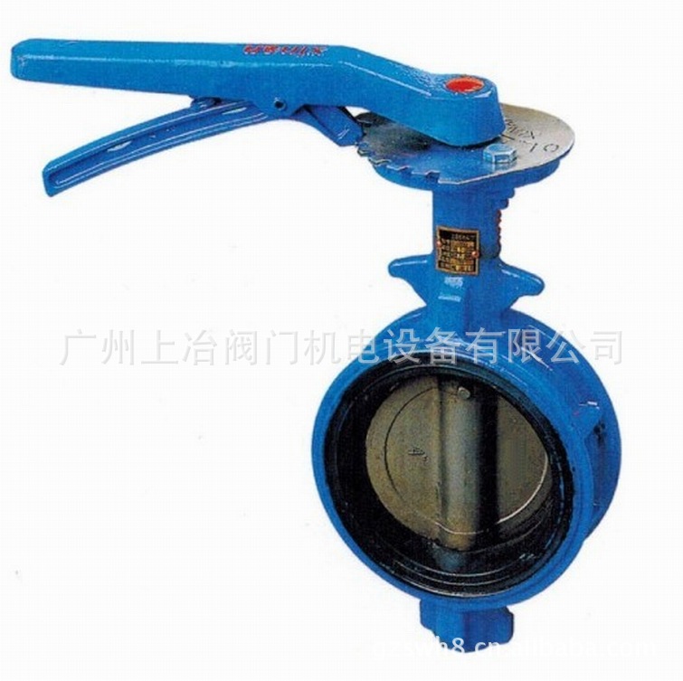 厂家现货供应美标D71X手动对夹蝶阀