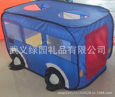 [Green brand] low-cost children's car steel wire Game House