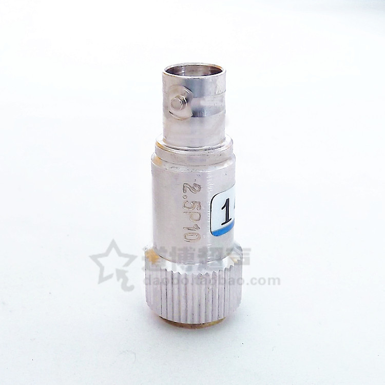 超声波探伤仪直探头2.5P10纵波换能器 钢材金属探伤探头可定制