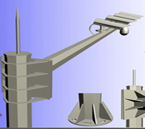 销售8米监控杆 7米监控杆 10米监控杆【厂家，质量可靠】