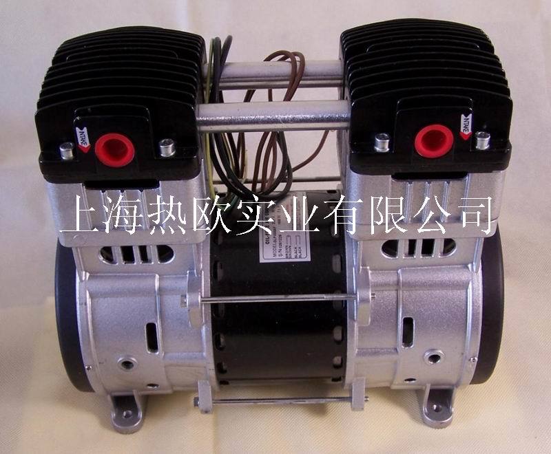 上海热欧1100W活塞式低噪音空气压缩机主机 空压机泵头 无需加油