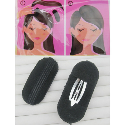 饰品发饰发夹新款盘发BB夹 造型魔法发饰发帖发夹 垫发器发型配件