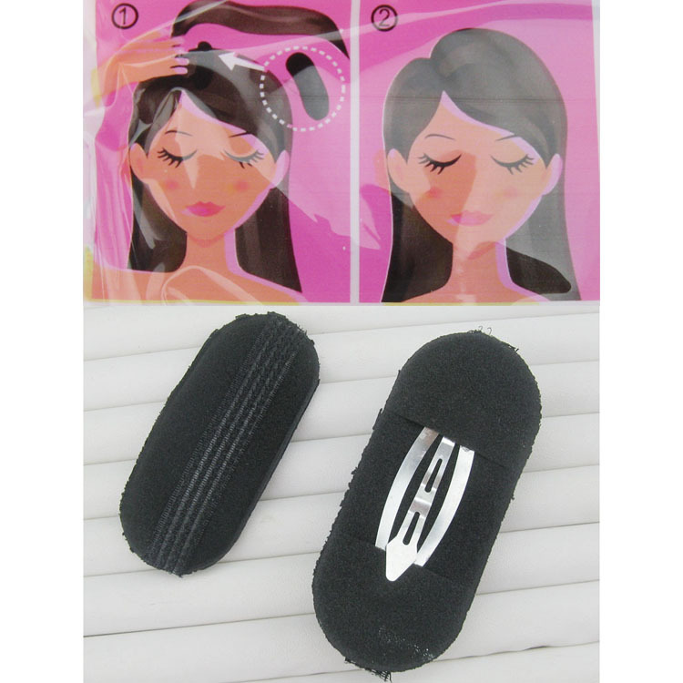 饰品发饰发夹新款盘发BB夹 造型魔法发饰发帖发夹 垫发器发型配件