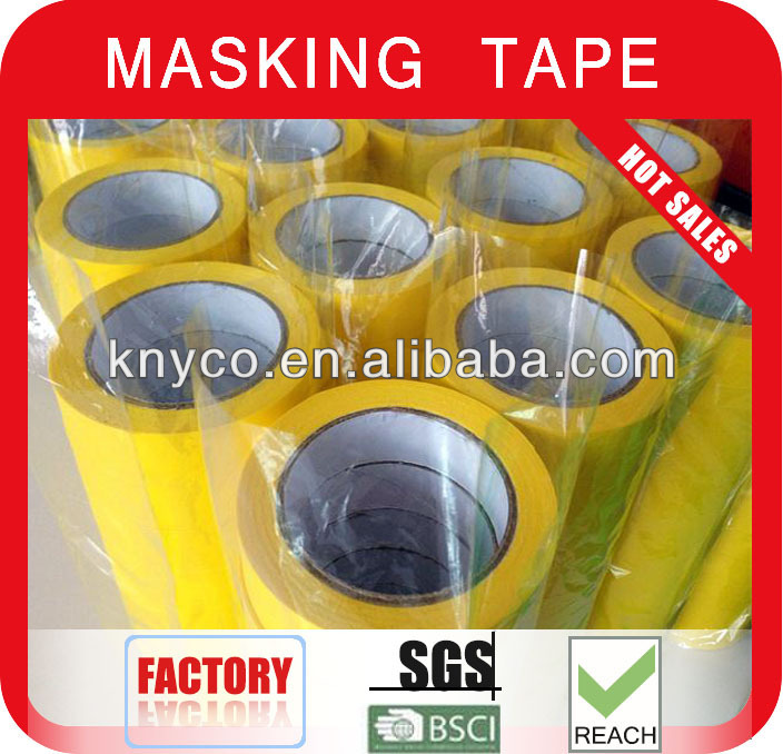 厂家直销 黄色美纹纸 定做规格 质量包装 交货快