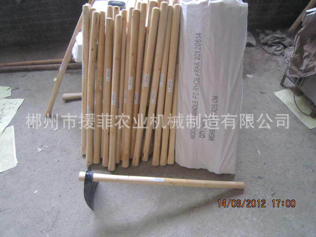HOE，H313锻造锄头冠鸡牌,锄头柄纤维柄木柄 H305H304H313