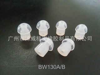 耳塞助听器配件硅胶蘑菇头空气导管耳机套耳膜耳帽耳堵透明