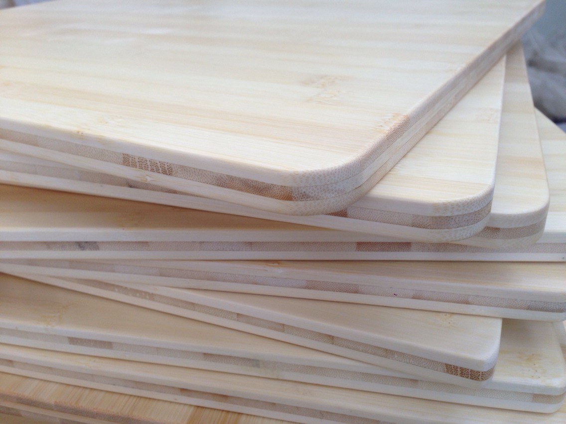 本色竹桌面板竹板露营户外面板长方形正方形圆形加工耐用不变型