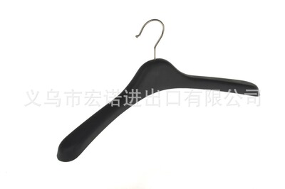 HN065磨砂女士服装店防滑无痕挂衣架批发 厂家直销可印logo