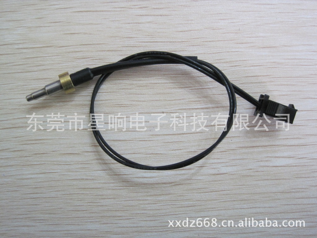 子弹头壳体封装NTC温度探头 10K 3435热敏电阻 专业生产厂家