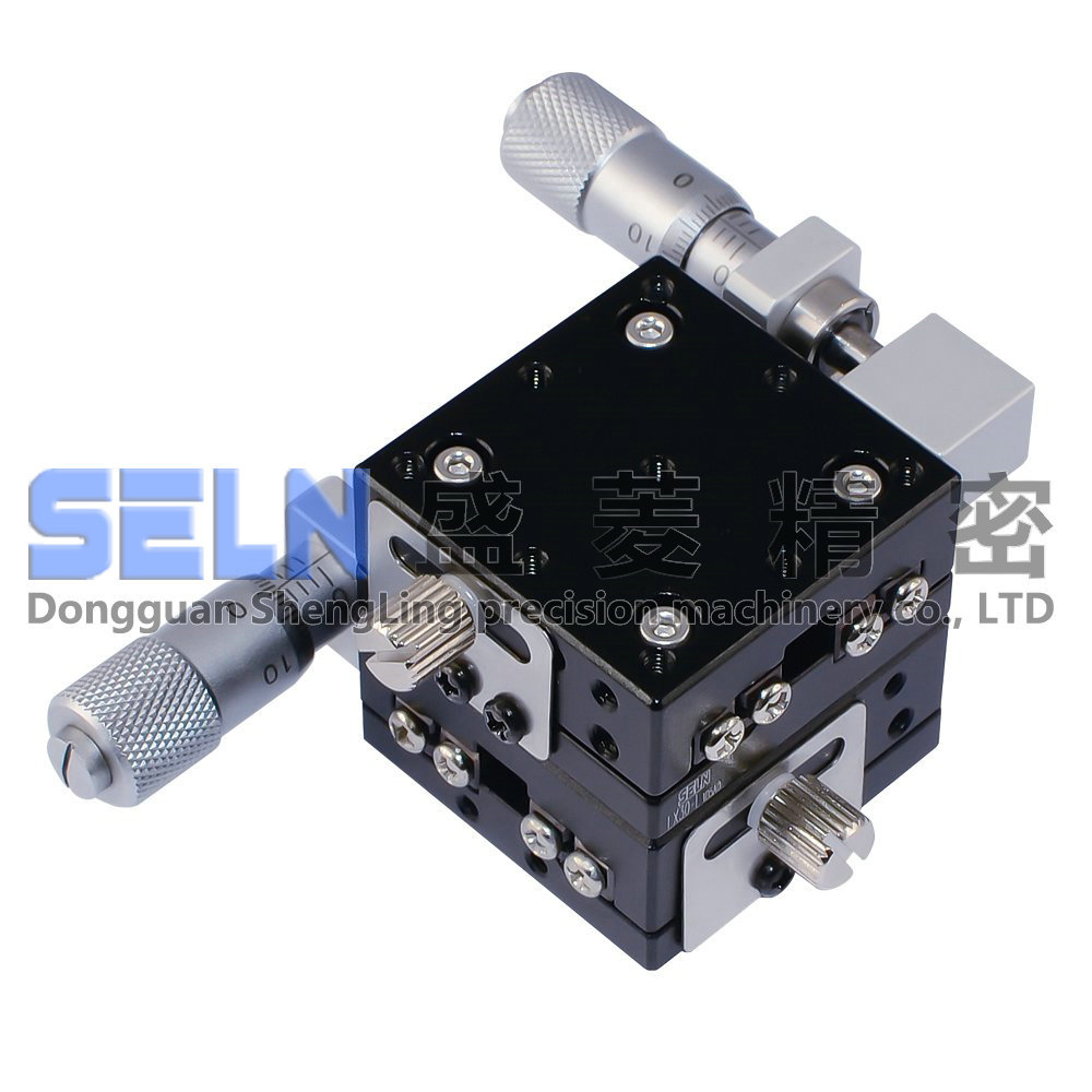 供应 30*30 XY轴 LY30-L 精密型 微调架 可调平台 手动位移滑台