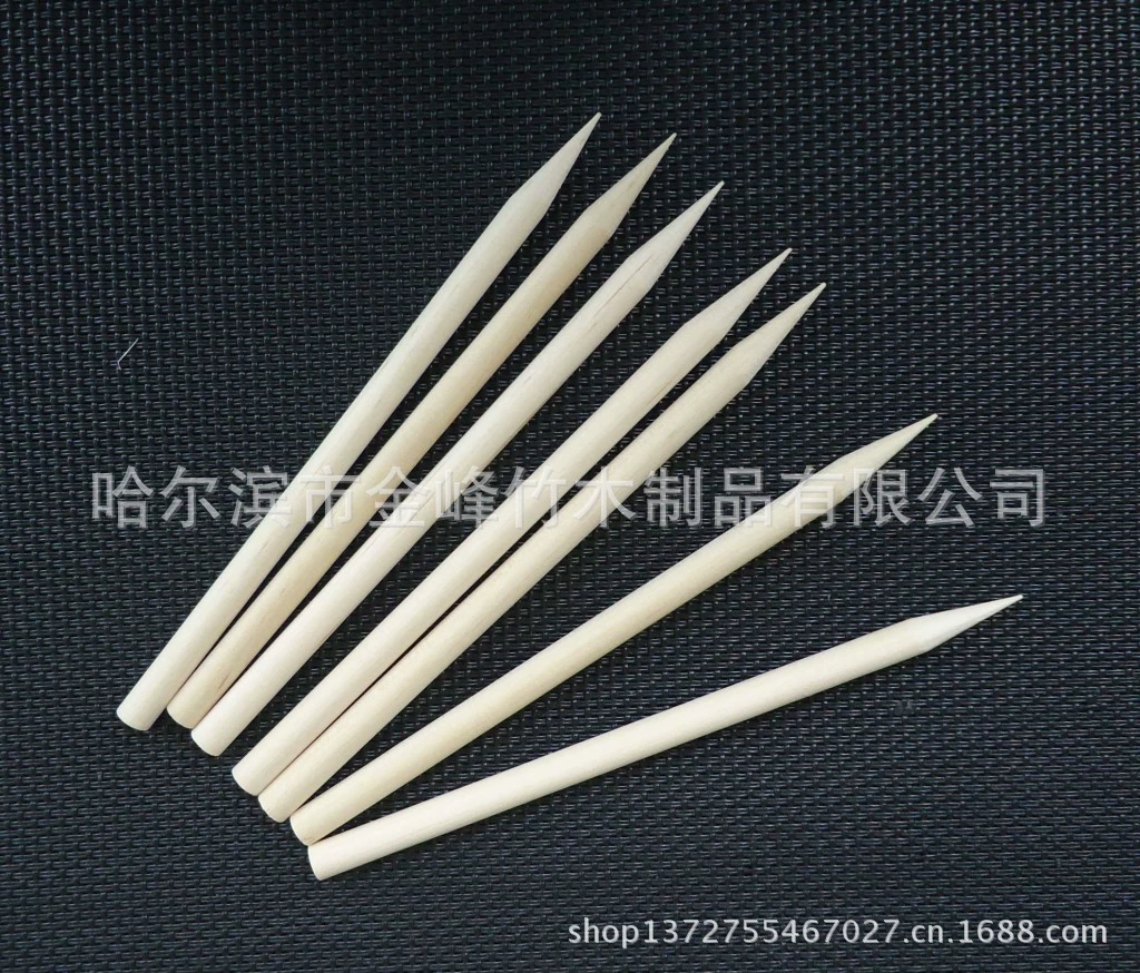 Производитель различных спецификаций деревянные мясные шампуры для красоты ногтей шампуры