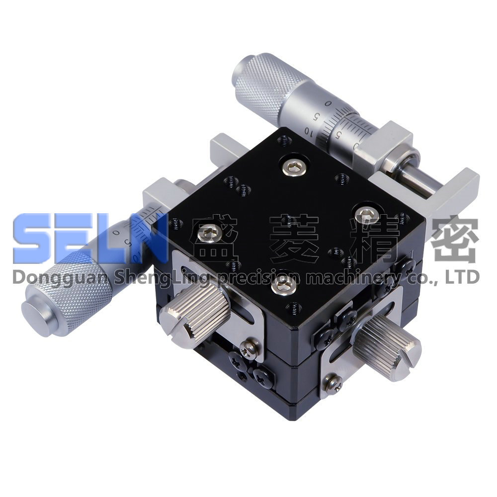 供应 40*40 XY轴 LY40-LM 精密型 微调架 可调平台 手动位移滑台