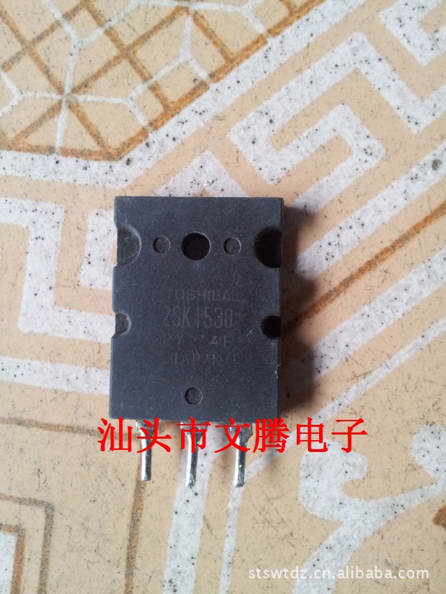 TO-3PL拆机原字2SK1530场效应管 与2SJ201配对 精密测试