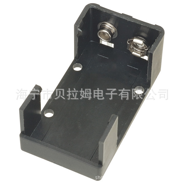 9v电池盒 9v带插针电池盒  9v公母扣电池盒