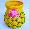 supply Rattan Art Pure handwork weave Straw vase Straw vase wholesale