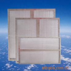 厂家供应初效率空气隔尘网鋁框 空气折叠过滤器尘网 油烟过滤网