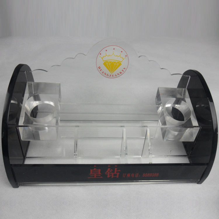 飞剑高品质 亚克力酒店用品 有机玻璃星级酒店亚克力唛架