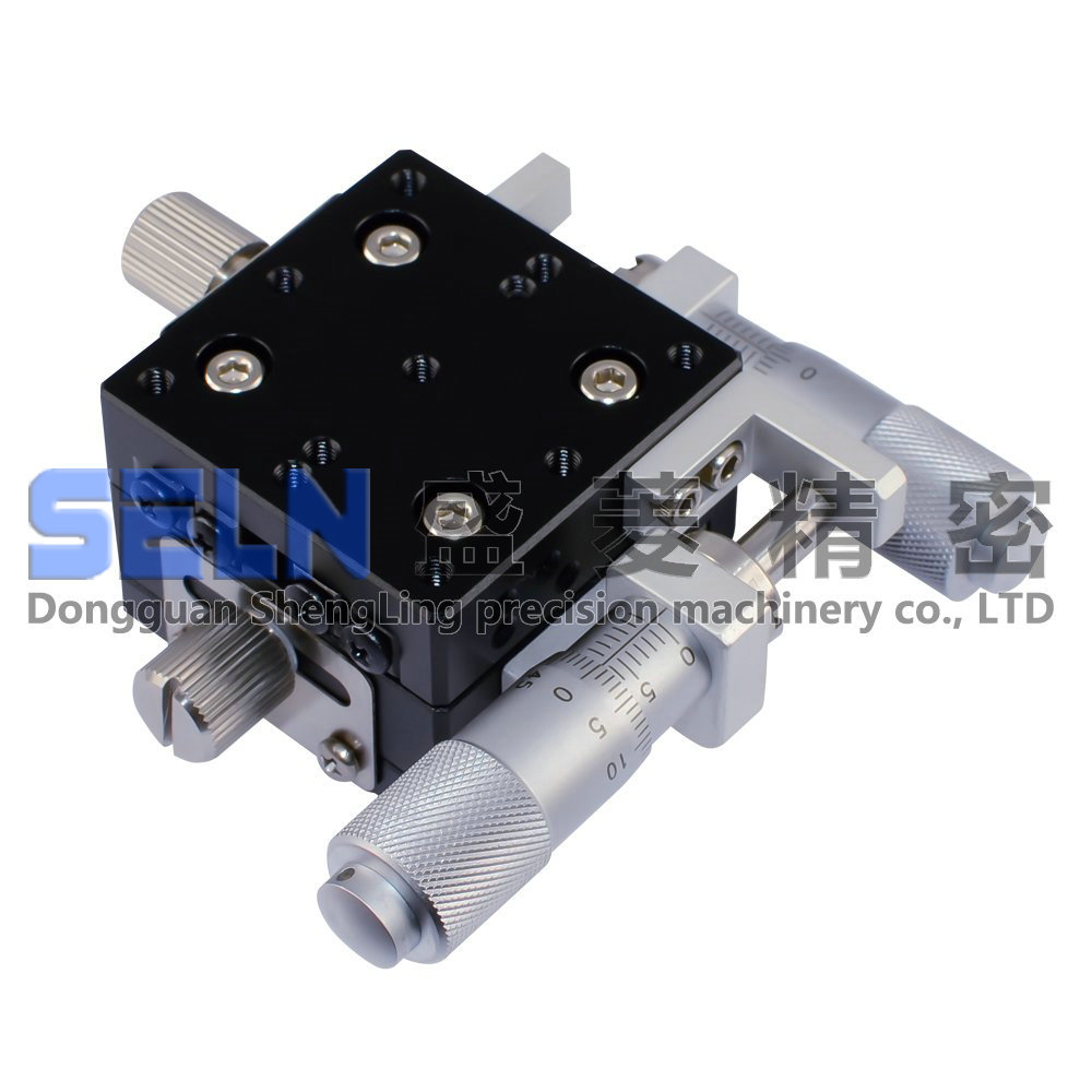 供应 40*40 XY轴 LY40-RM 精密型 微调架 可调平台 手动位移滑台