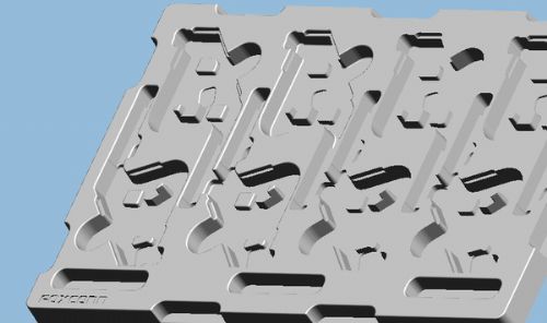 来图来样设计 周转吸塑托盘 铸铝模具