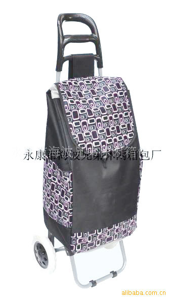 供应美观实用购物车 行李车 拉杆车 买菜车 折叠购物车 厂家直销