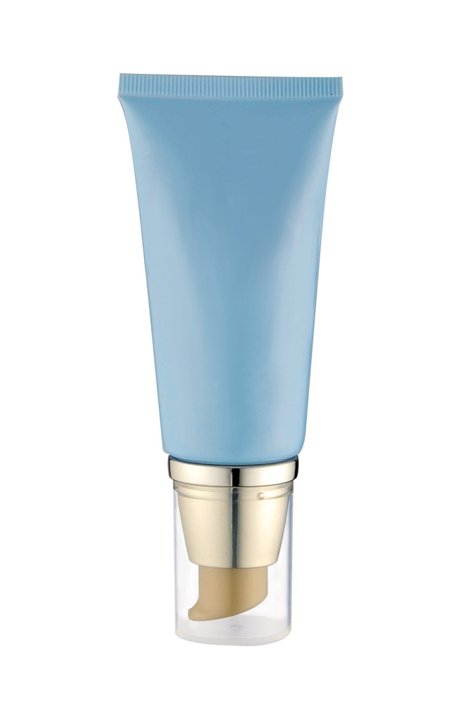 厂家批发乳液软管50ml 挤压式洁面乳瓶 护手霜瓶 倒立塑料瓶批发