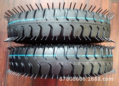 供应拖车轮胎机械配套轮胎旋转木马设备轮胎400-8充气实心轮胎