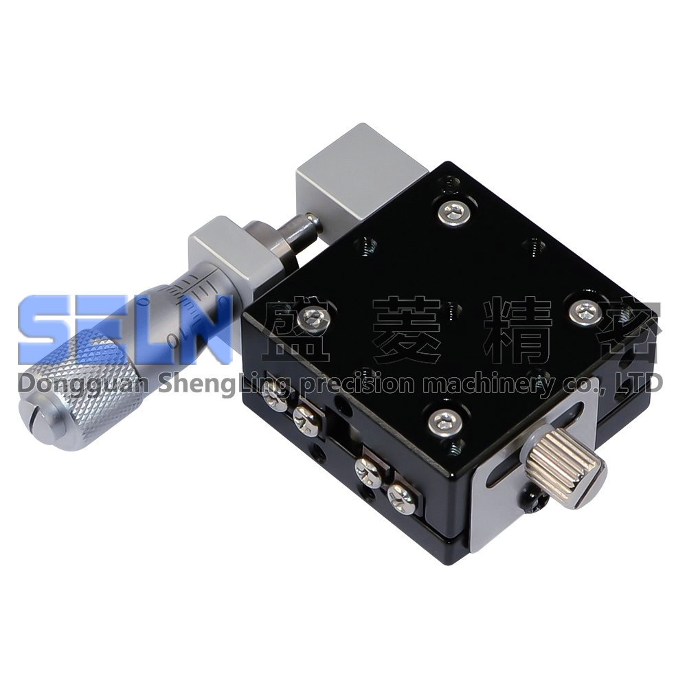 供应 台面30*30X轴微调架 手动可调平台 精密位移滑台 LX30-L