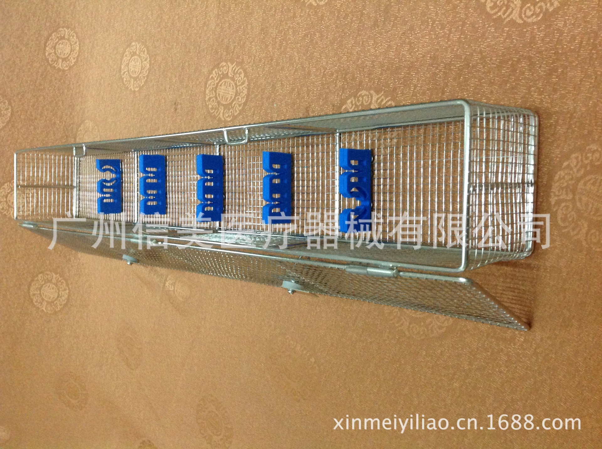 医用输尿管镜镜头盒 打包篮/清洗篮/筐 内窥镜腹腔镜，消毒盒