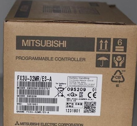 三菱PLC主机FX3U-32MR-ES-A