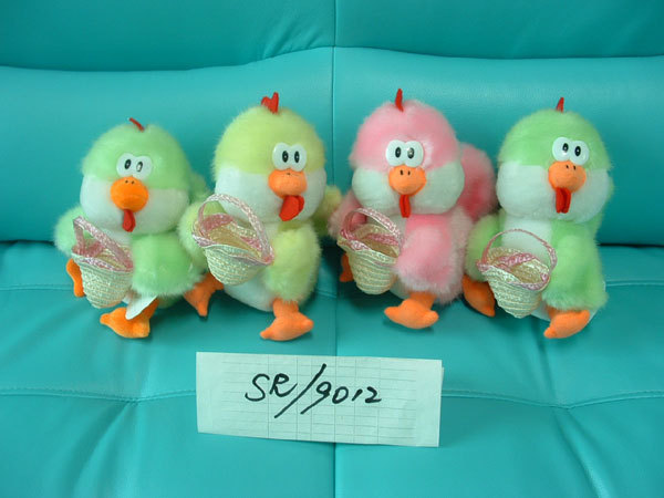 Foreign trade manufacturers specializing in the production of Easter chicken plush toy doll