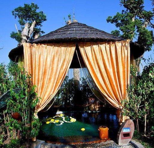 供应水疗SPA 系列-室内温泉红酒池